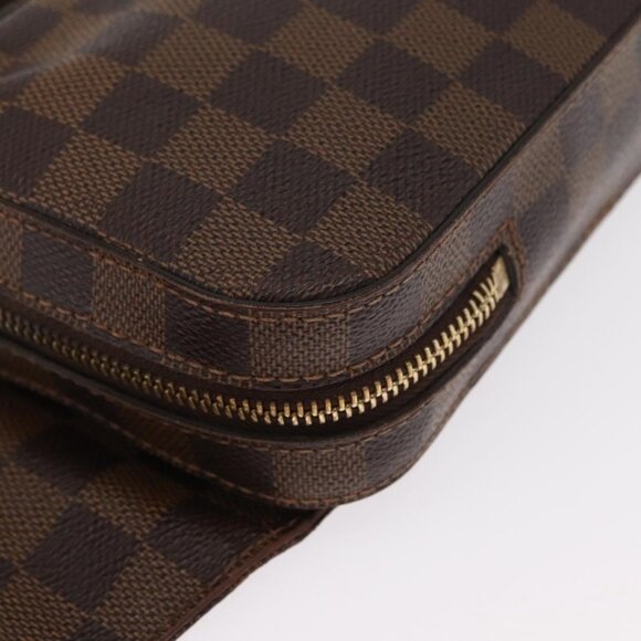 Authentic LOUIS VUITTON Damier Ebene Geronimos Shoulder Bag N51994 LV - Picture 7 of 16